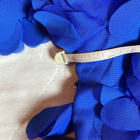 Zara Floral Blue Women's Cape Size-Large NWT - Picture 10 of 16